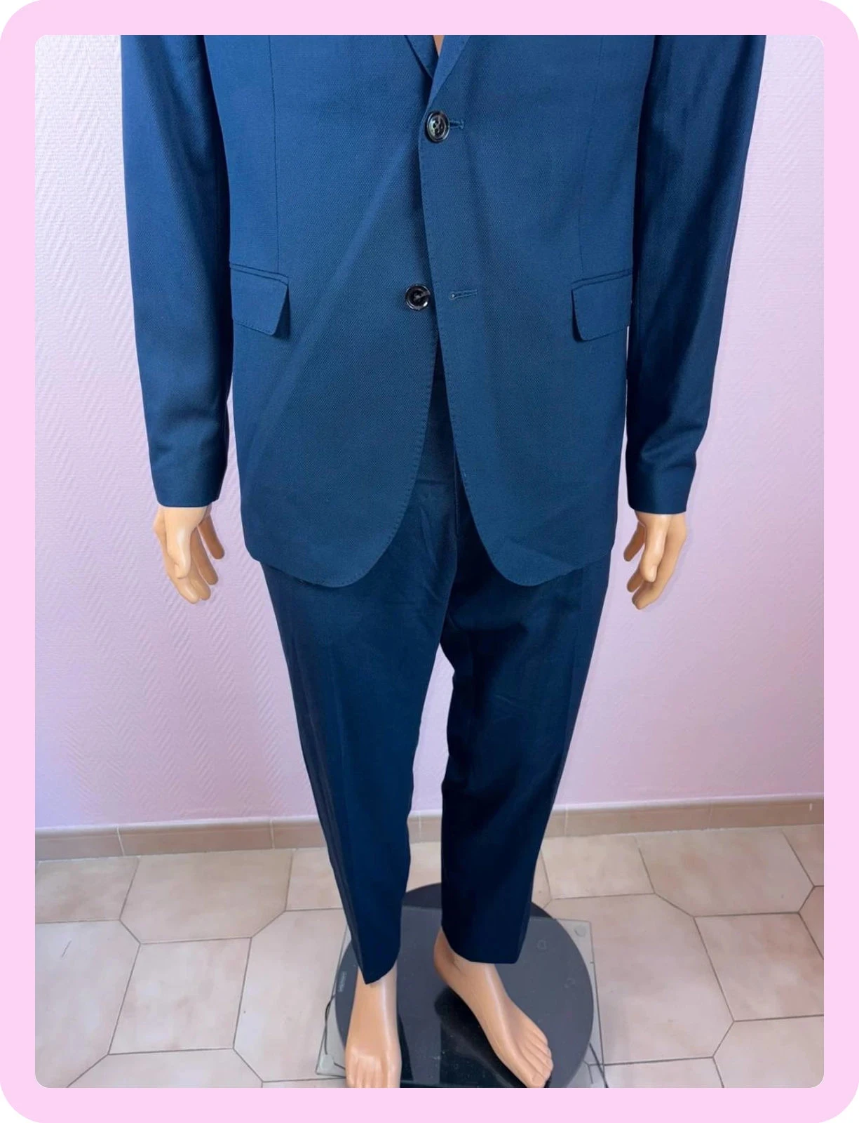 Conjunto de chaqueta de traje Zara para hombre poco usado – photo 4